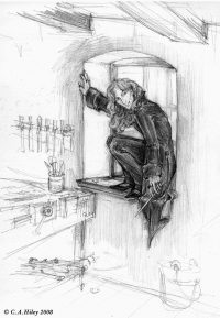 Grindelwald steals the Elder Wand from Gregorovitch Grindelwald steals the Elder Wand from Gregorovitch