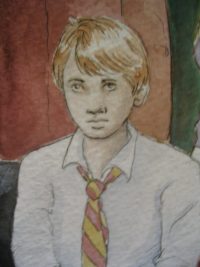 Neville Longbottom is sorted into Gryffindor Neville Longbottom is sorted into Gryffindor