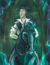 Morfin Gaunt attacks Tom Riddle Sr. with hives jinx Morfin Gaunt attacks Tom Riddle Sr. with hives jinx